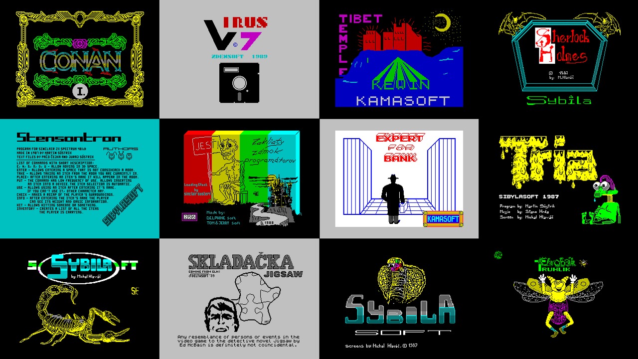 ZX Spectrum Games: ZX Spectrum Game - West Bank - ZX Spectrum retro game